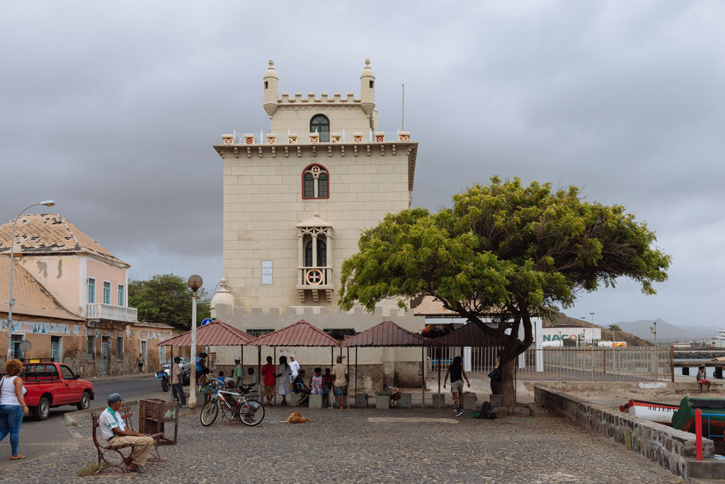 Torre de Belem en Miindelo, cabo verde