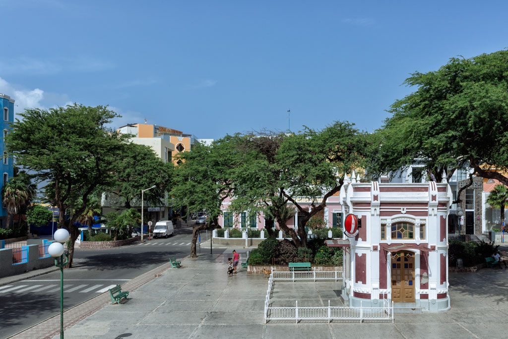 Plaza Amilcar Cabral en Mindelo