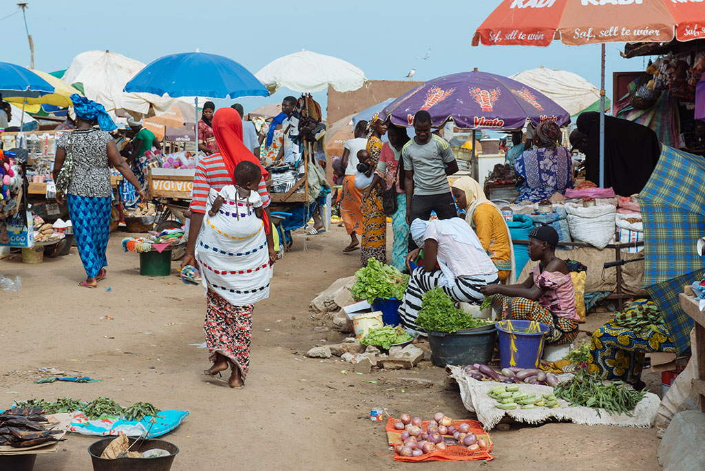 Mercado de Tanji Gambia