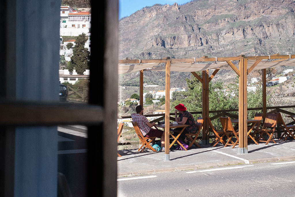 Terraza en Tejeda