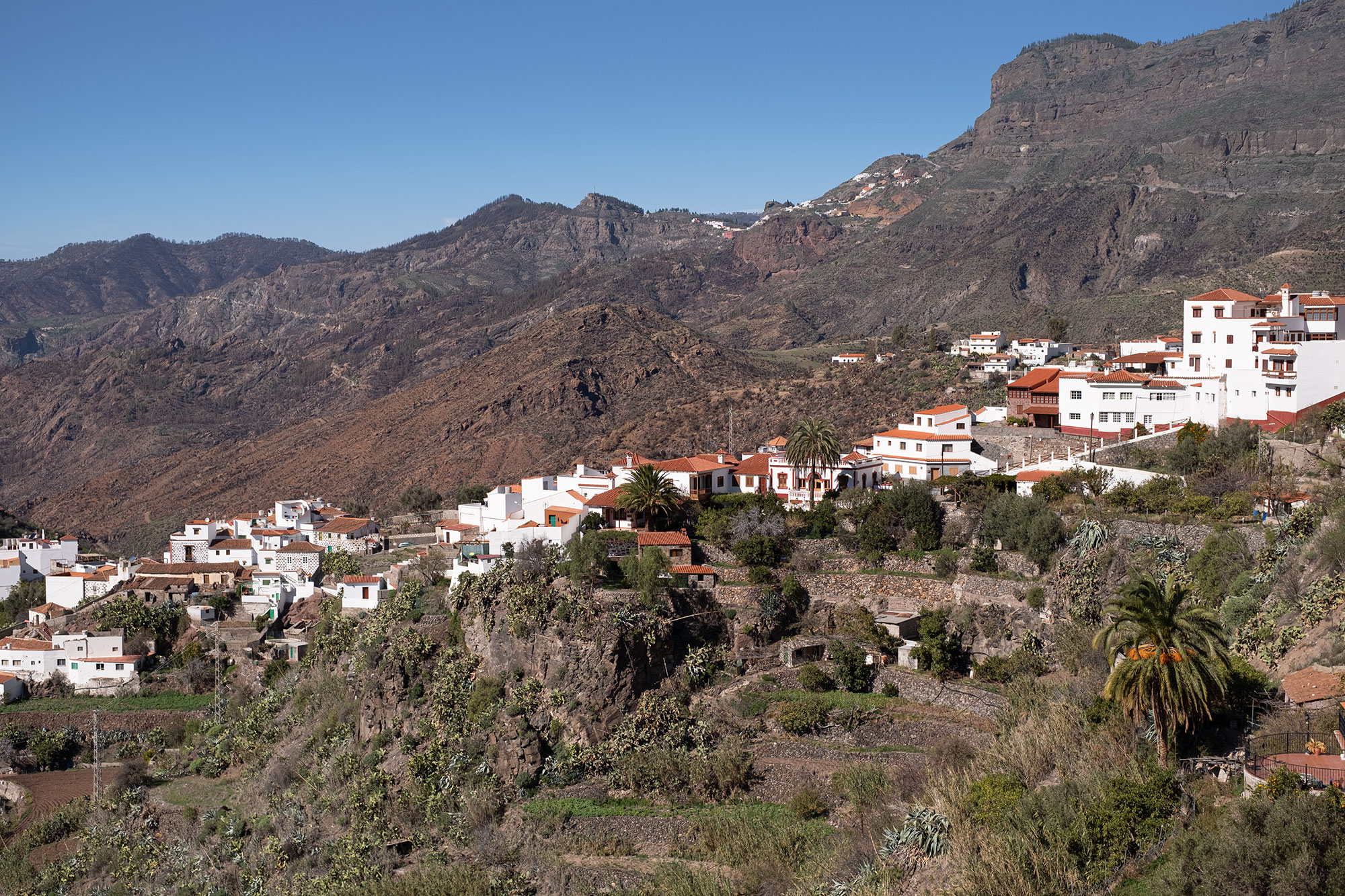 Tejeda desde el Parador