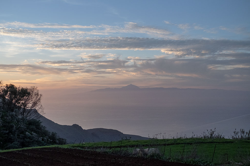 Vista del Teide desde la cumbre