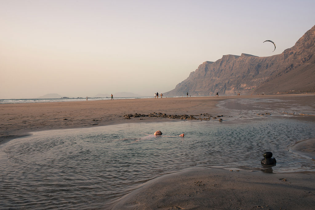 Playa de Famara, la mirada de César Manrique