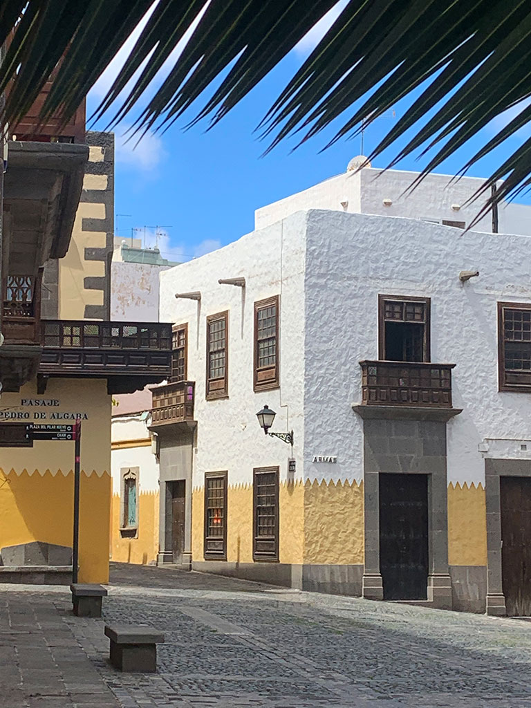 Calle de Armas en el barrio de Vegueta