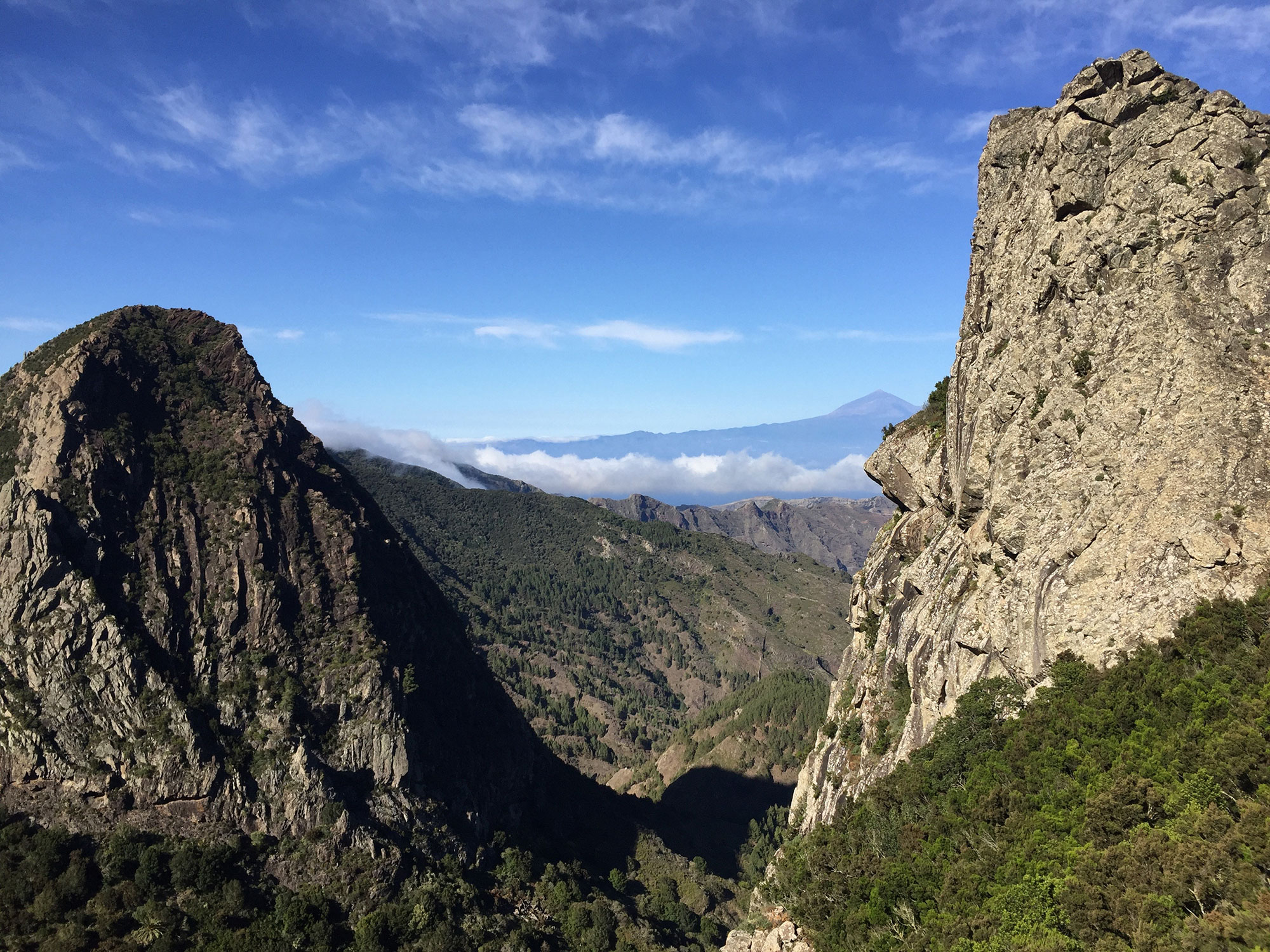 Los Roques con Teide