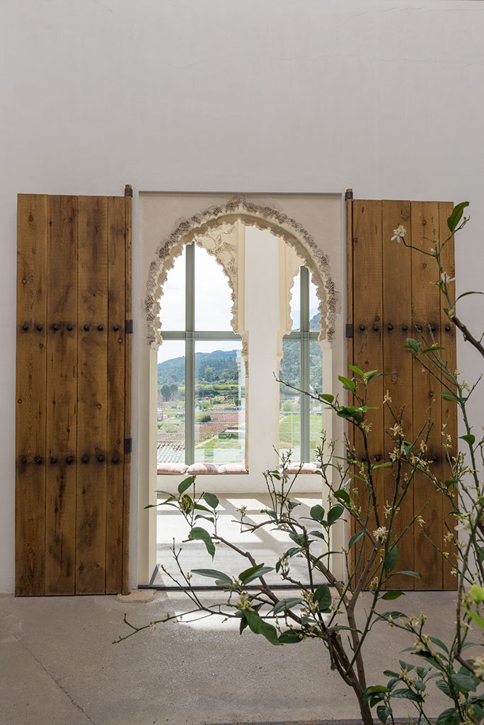 Patio de vivienda en Museo de Siyasa