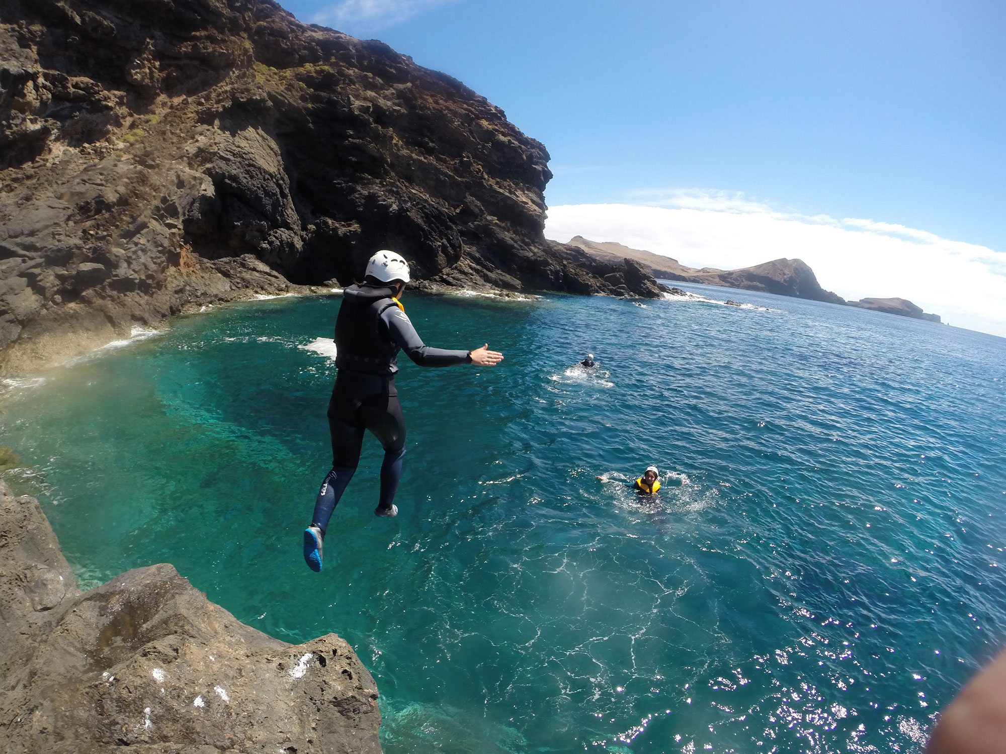 Coastering en Madeira