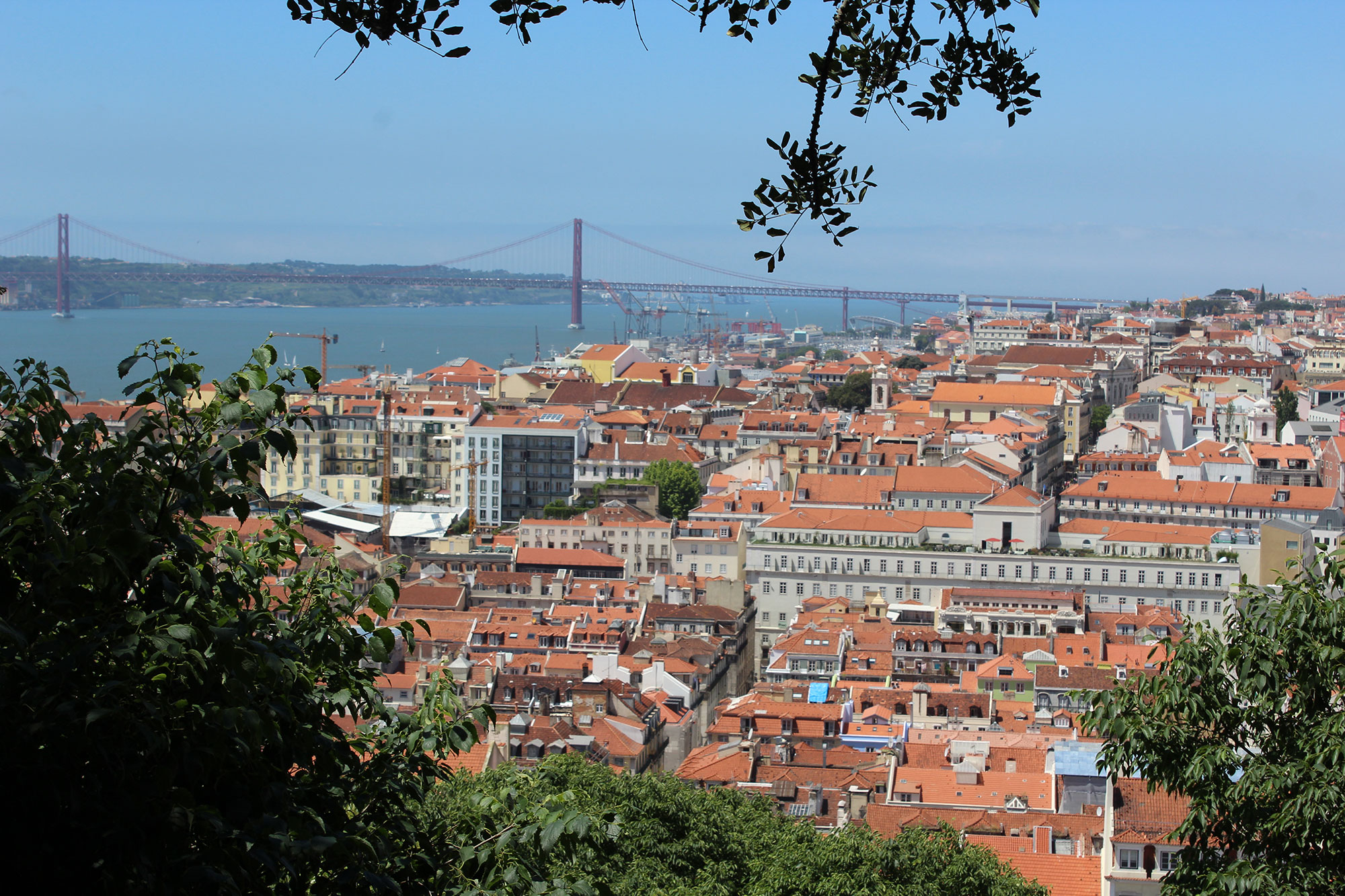 Escapada a Lisboa vistas desde Castillo de San Jorge