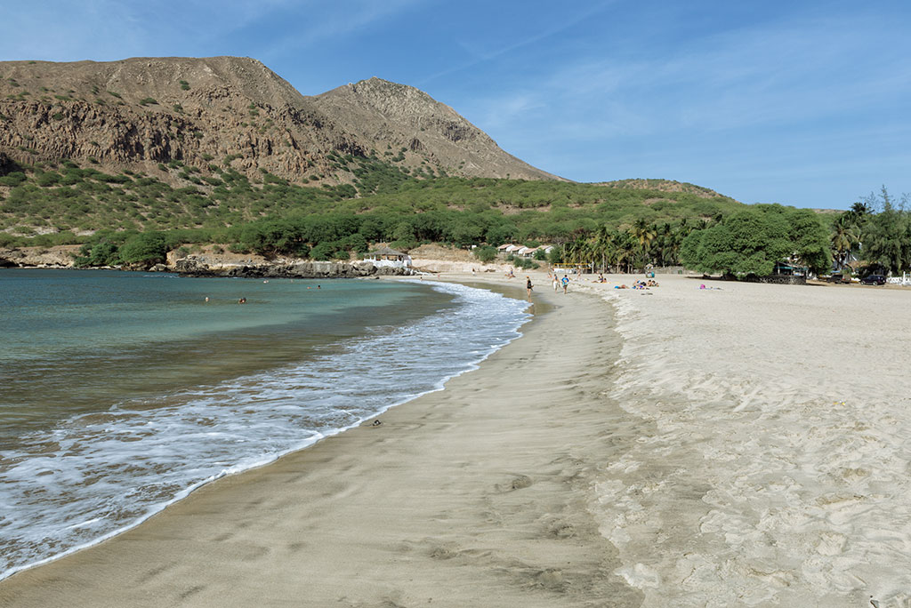 Playa en Santiago