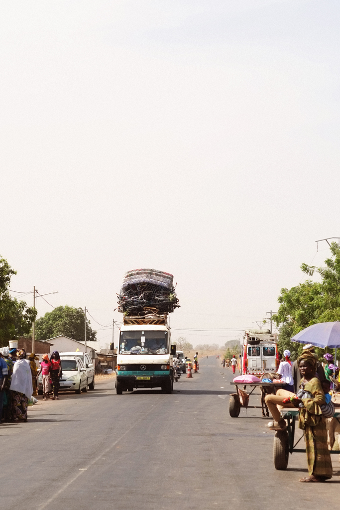 Aventura en Casamance, carretera