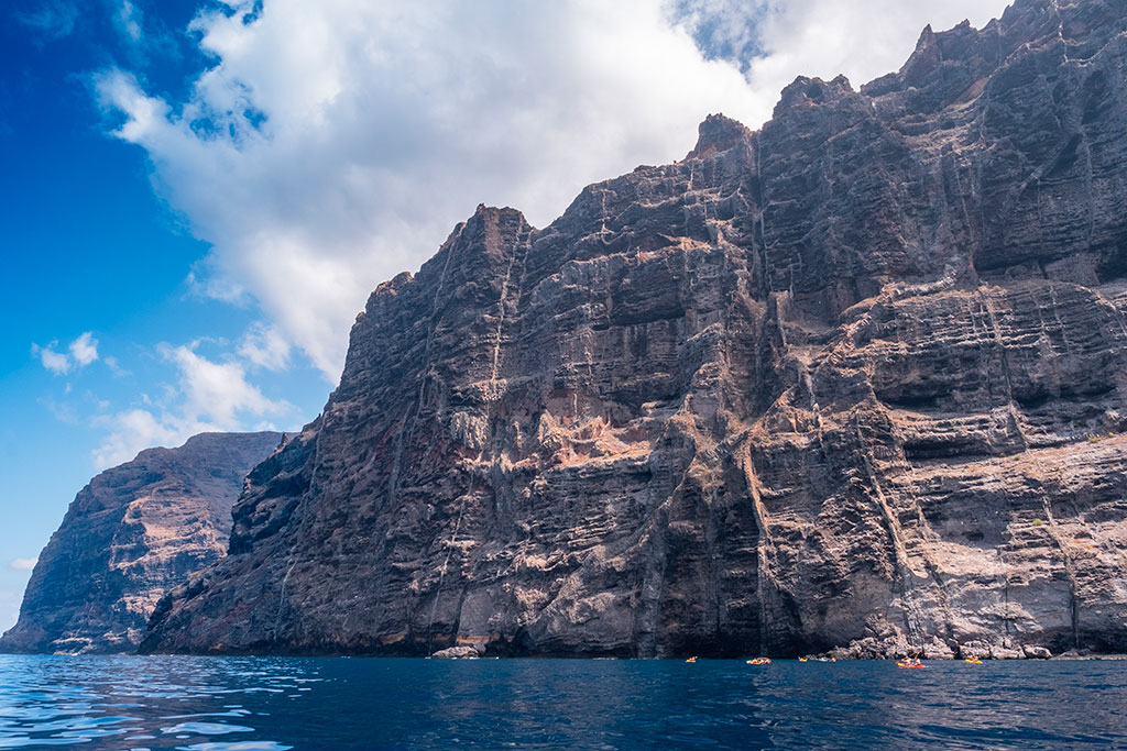 kayak en Los Gigantes