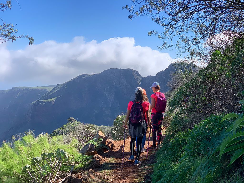 Senderismo a pie por Gran Canaria