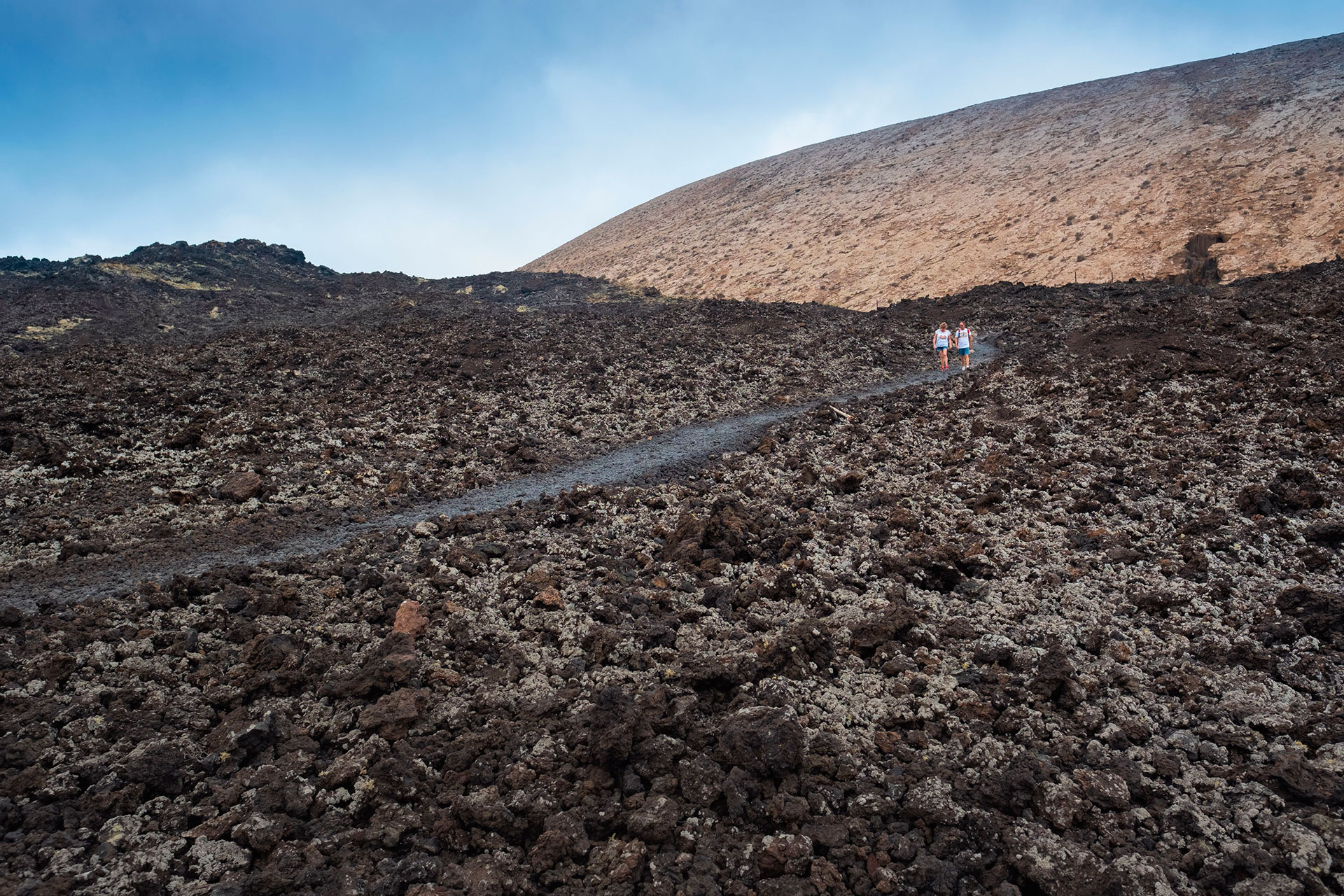 Malpaís alrededor Caldera Blanca