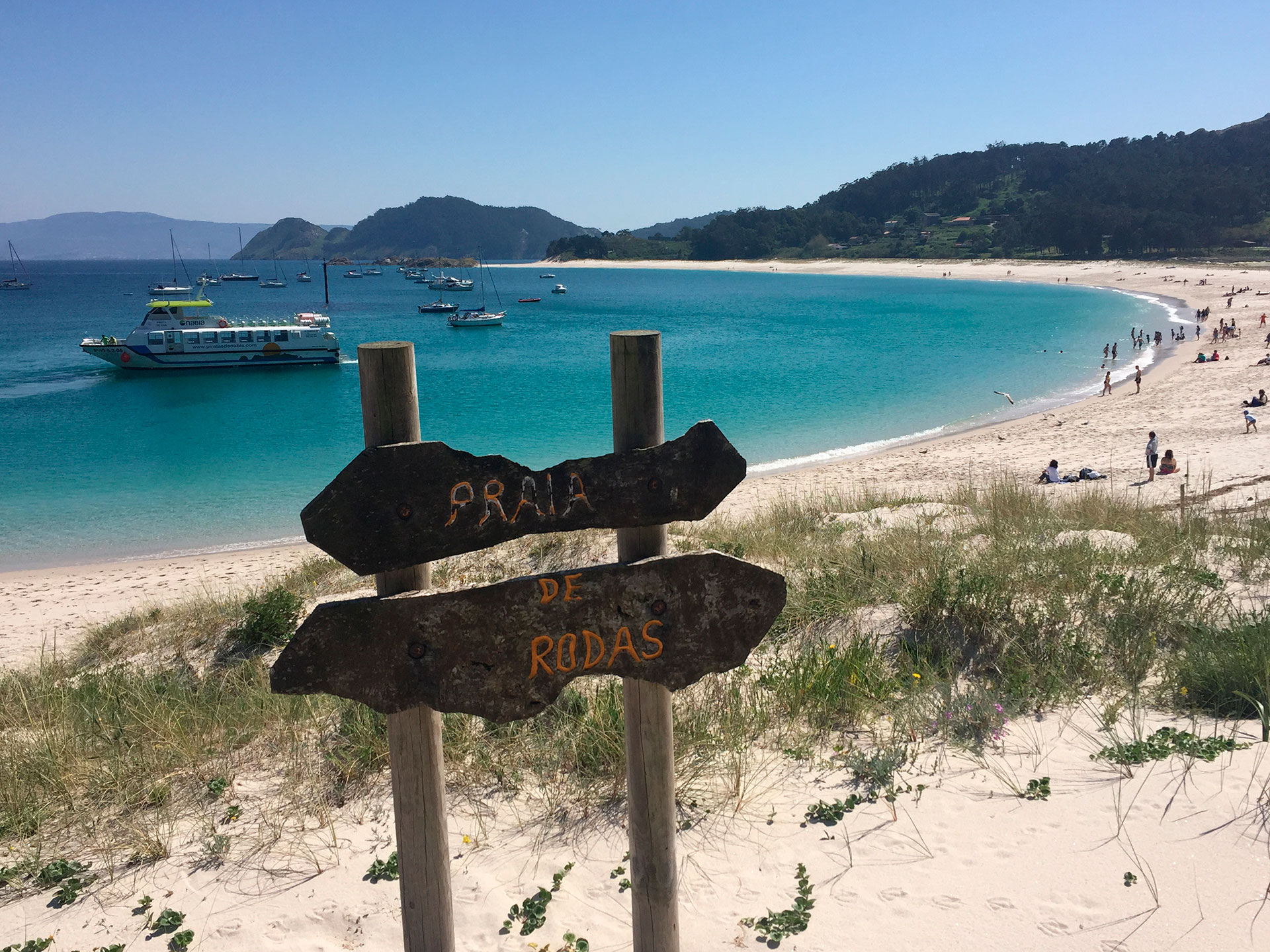 Playa de Rodas en las Cíes