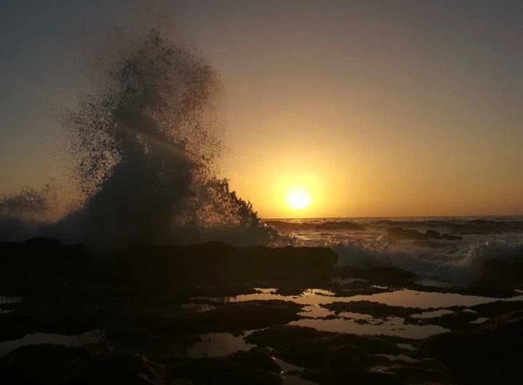 Atardecer en Valle Gran rey