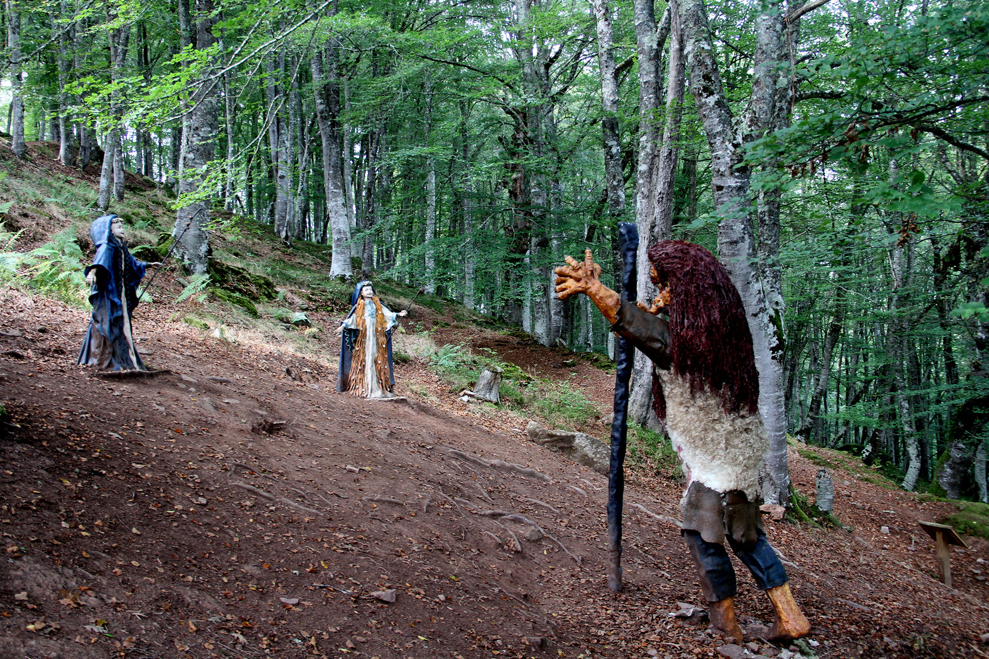 Bosque mitológico en Cantabria