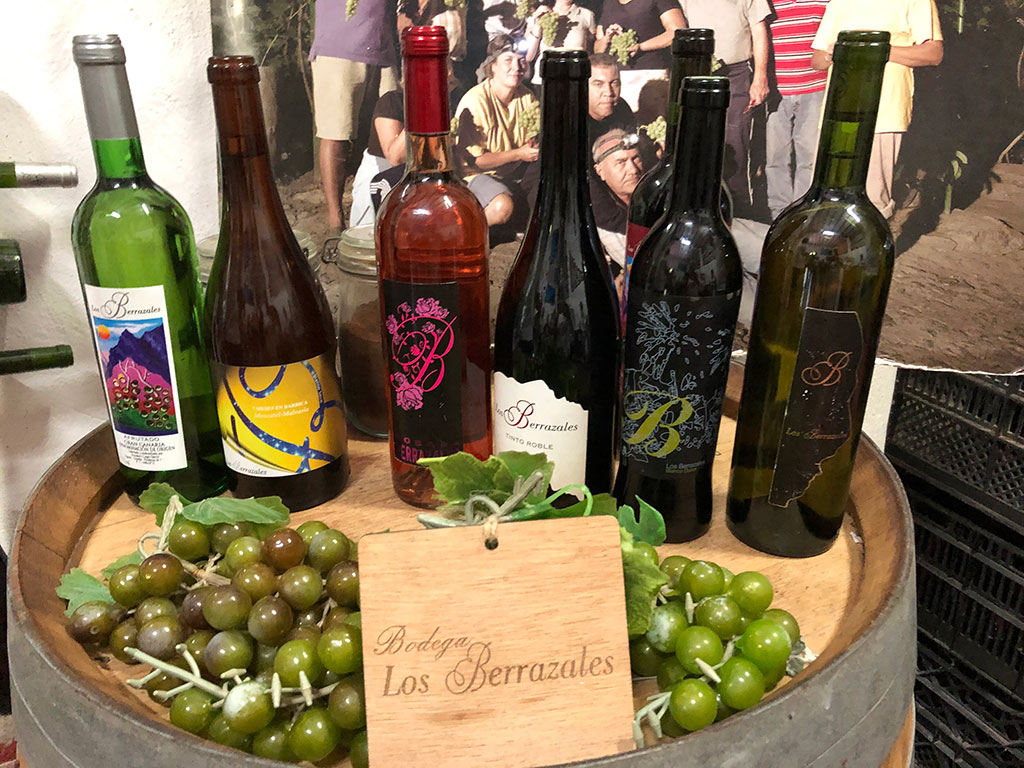 Vinos bodega los Berrazales