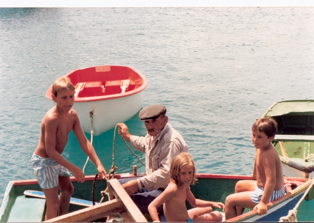 Imágenes de los años 80 en La Graciosa