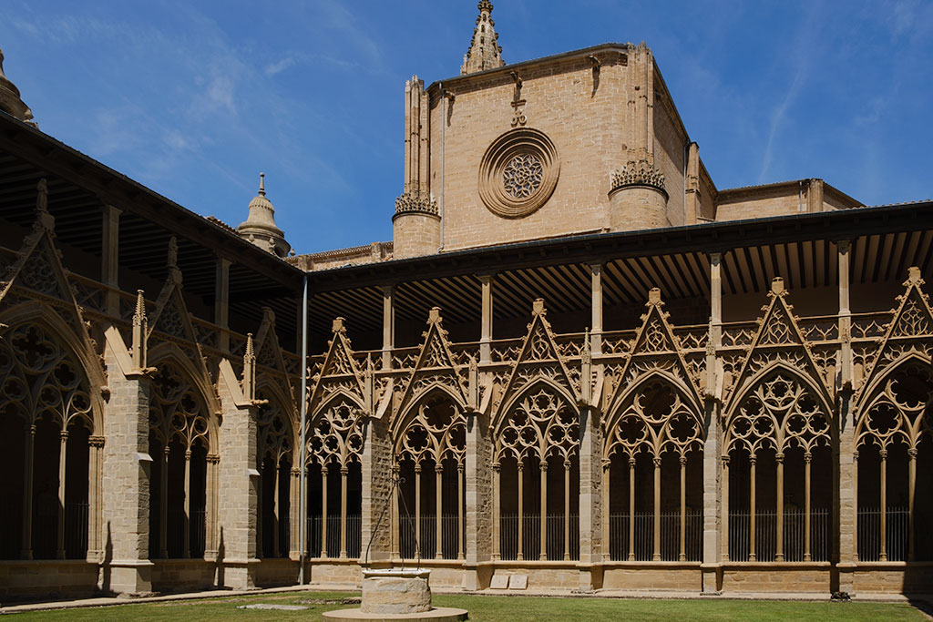 Claustro gótico Catedral de Pamplona