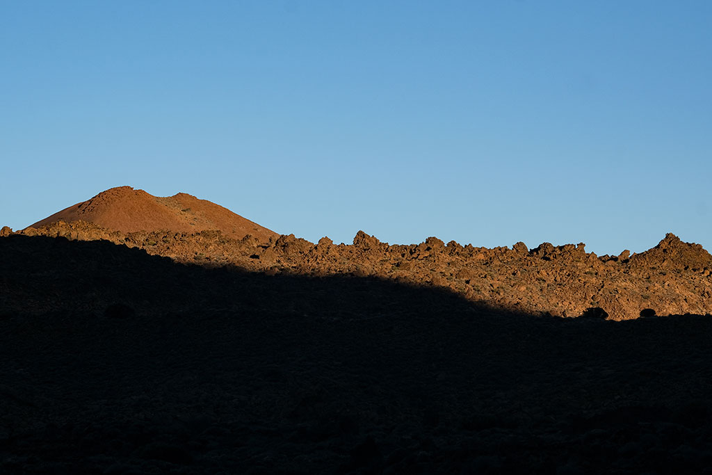 Volcanes en el Parque Nacional del teide
