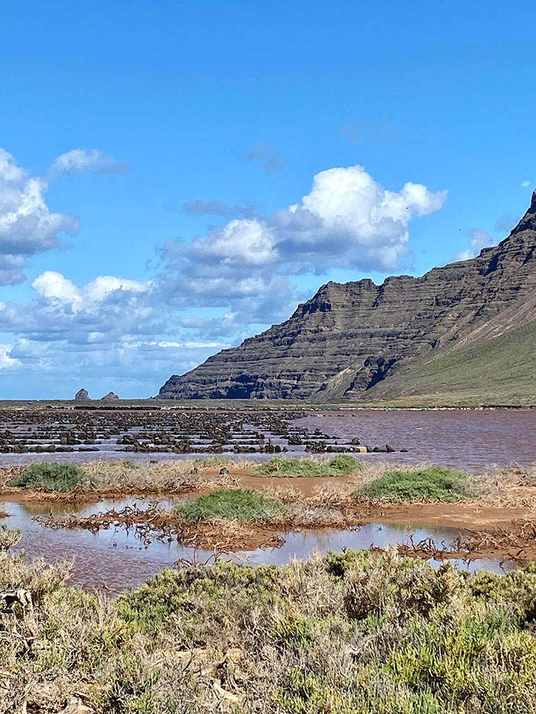 Salinas en el risco