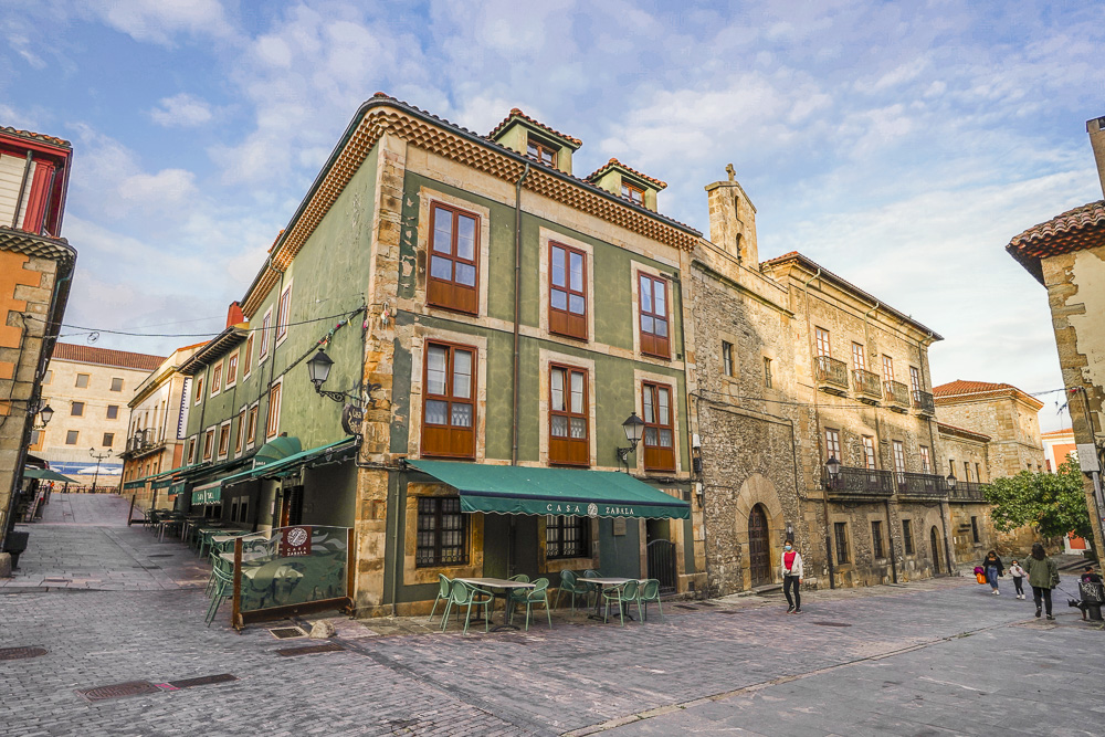 Barrio de Cimavilla en Gijón