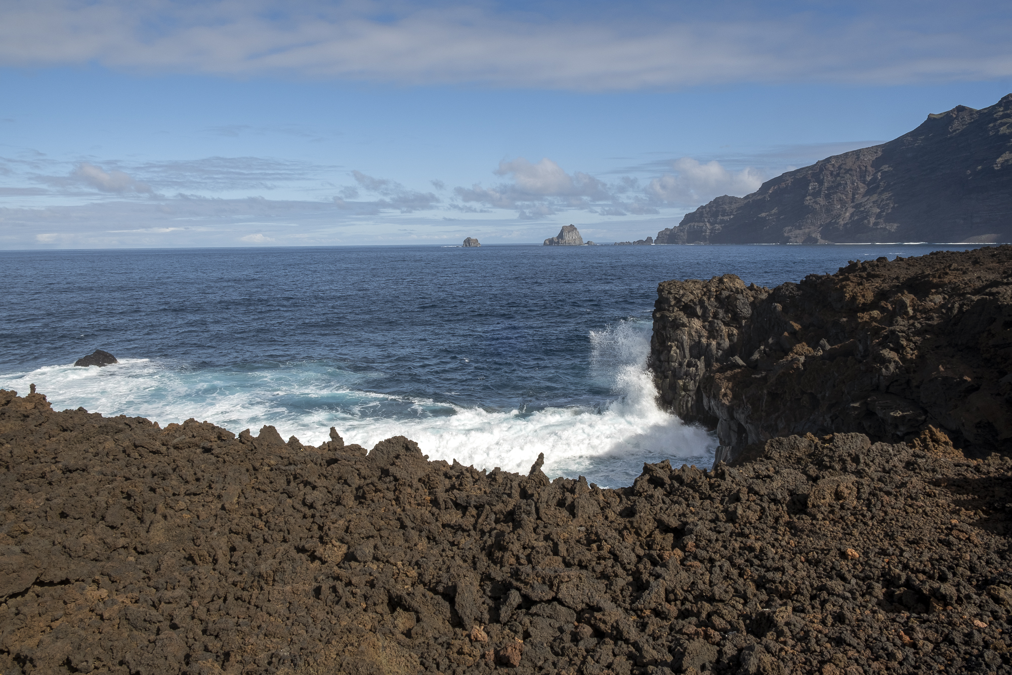 Atlántico en el sendero de las puntas