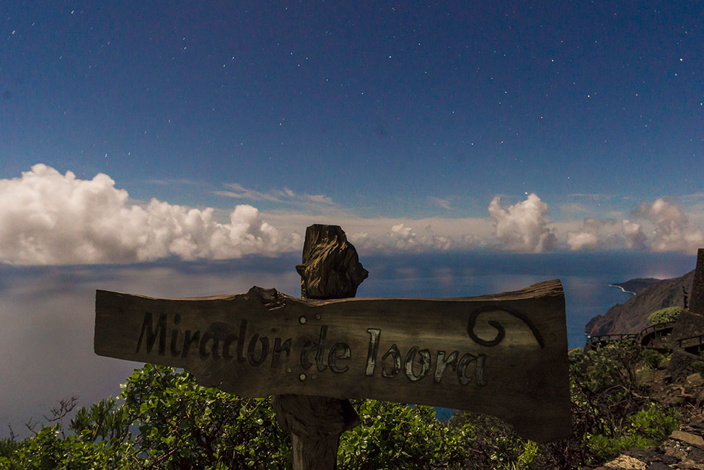 Cartel Mirador de Isora