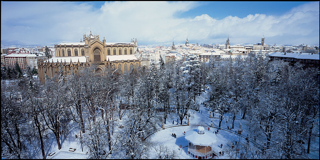 Parque de la florida. Vitoria trilogía de la ciudad blanca