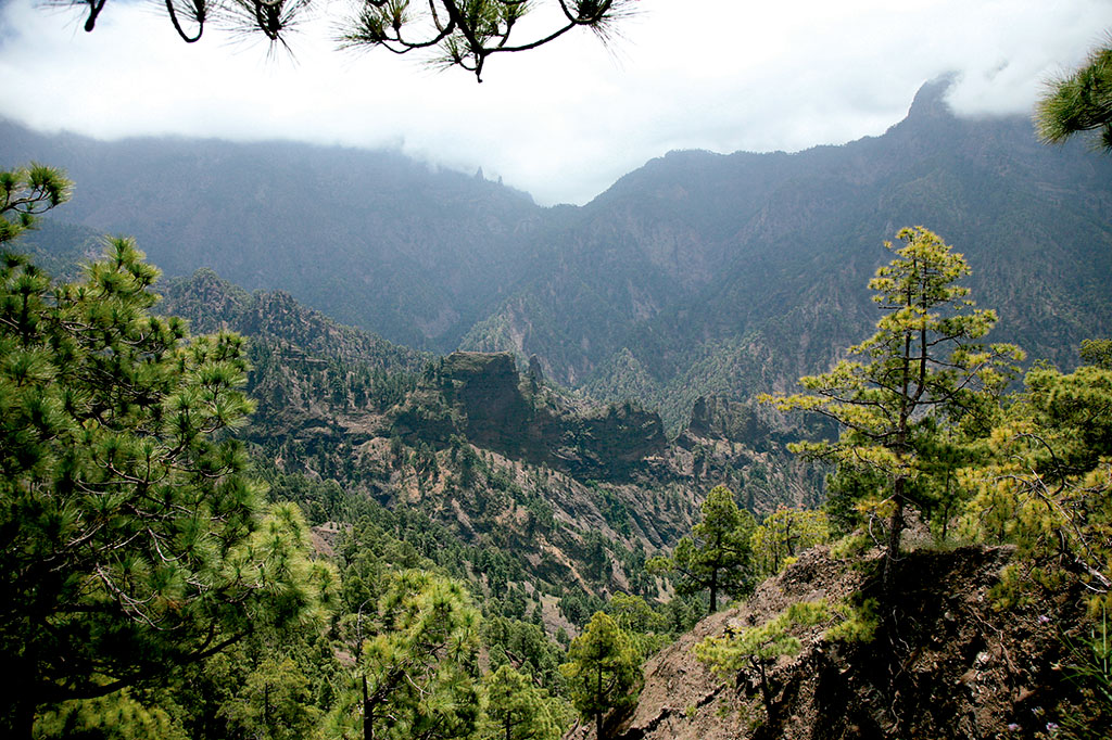 Senderismo en Caldera de Taburiente