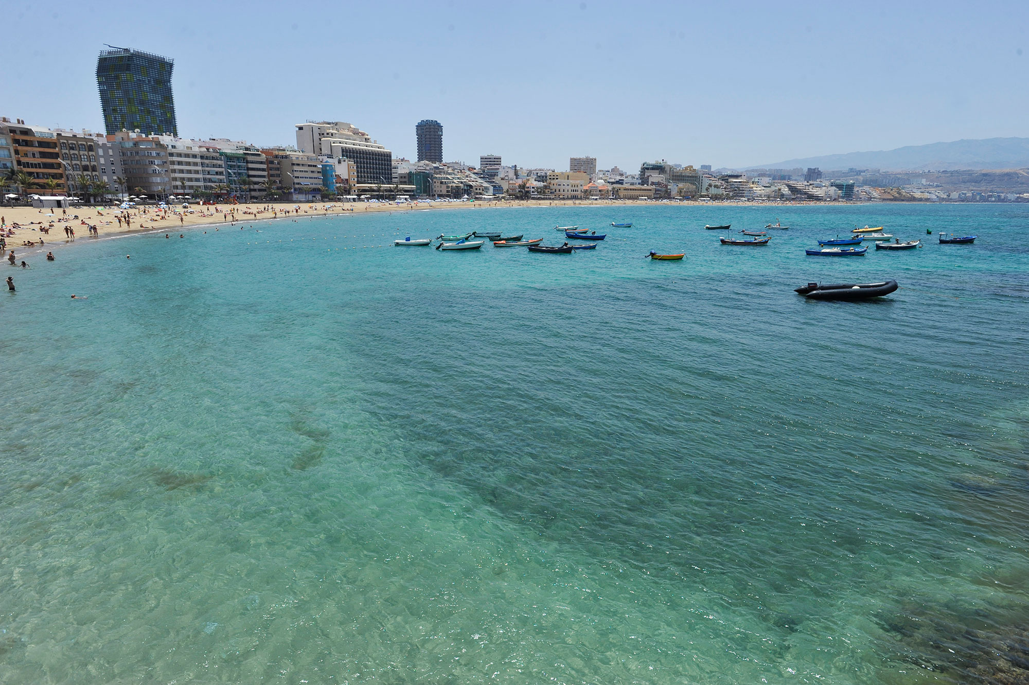 Playa de las canteras Alexis Ravelo