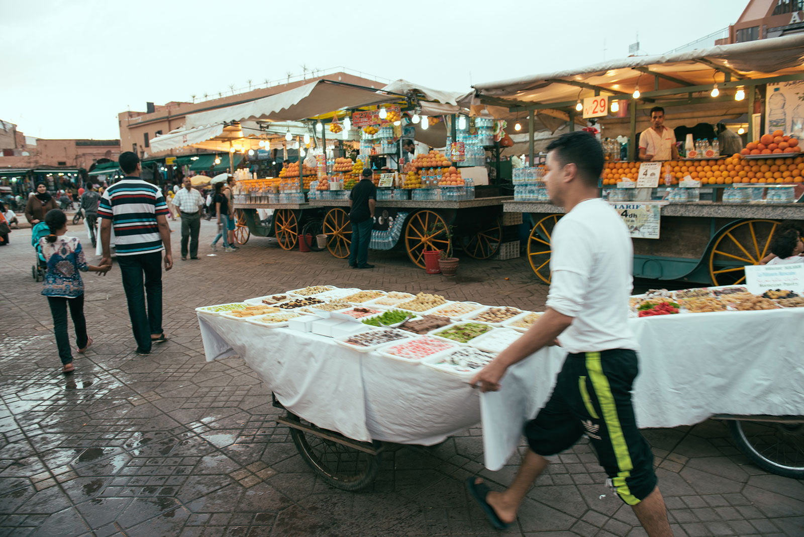 Medina de Marrakech Plaza Jemaa el Fnaa