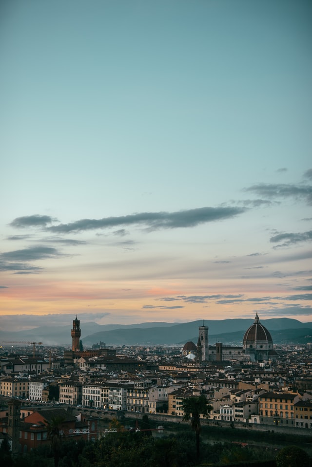 Florencia al atardecer