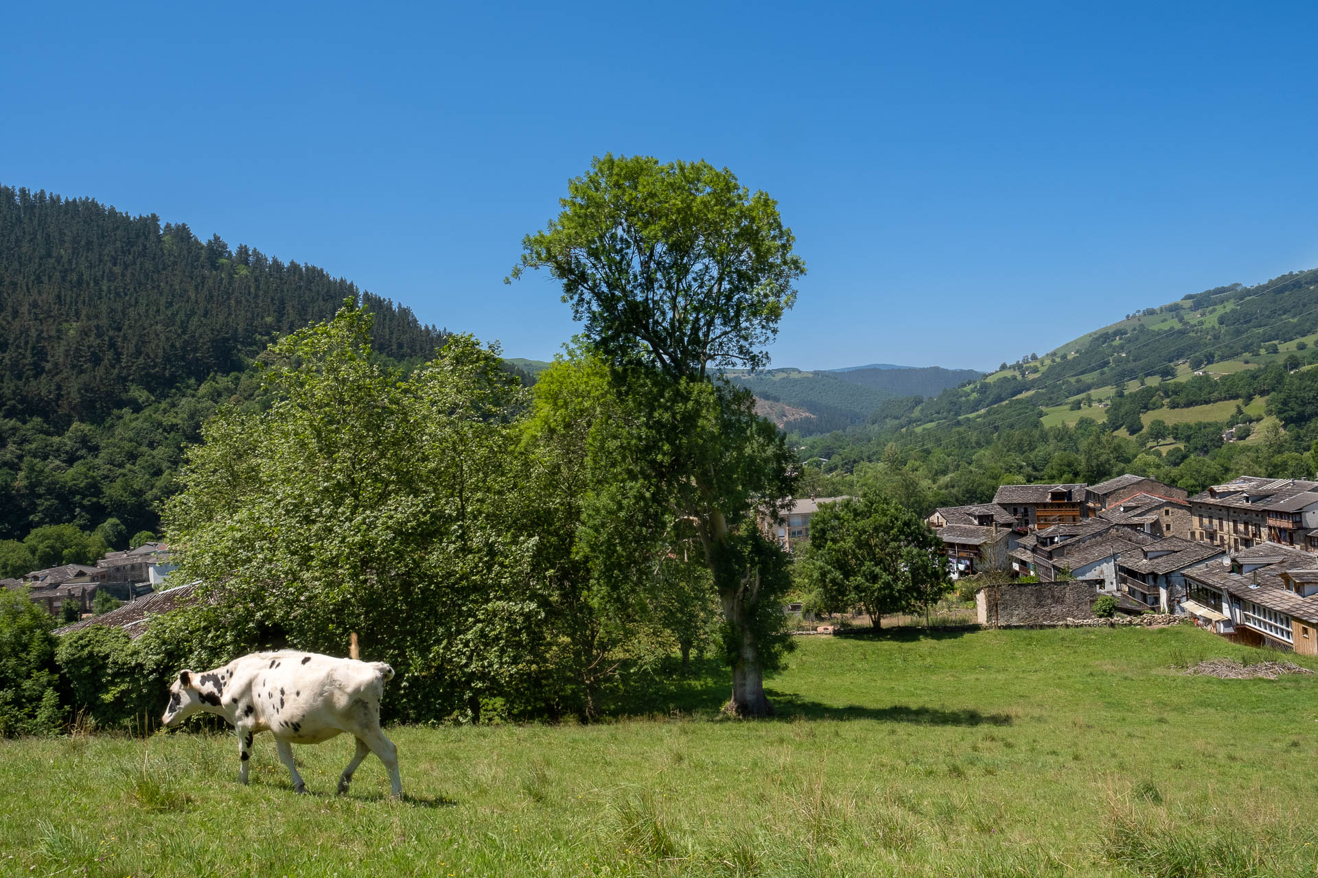 Vega de Pas, una de las villas de los valles pasiegos