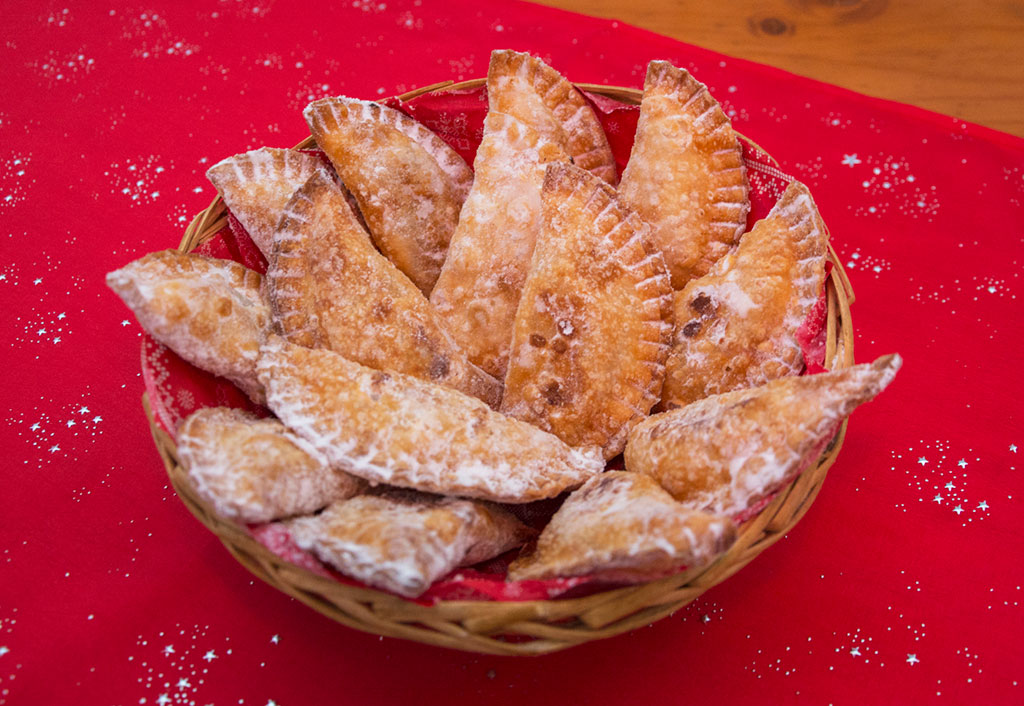 Truchas de batata Navidad canaria