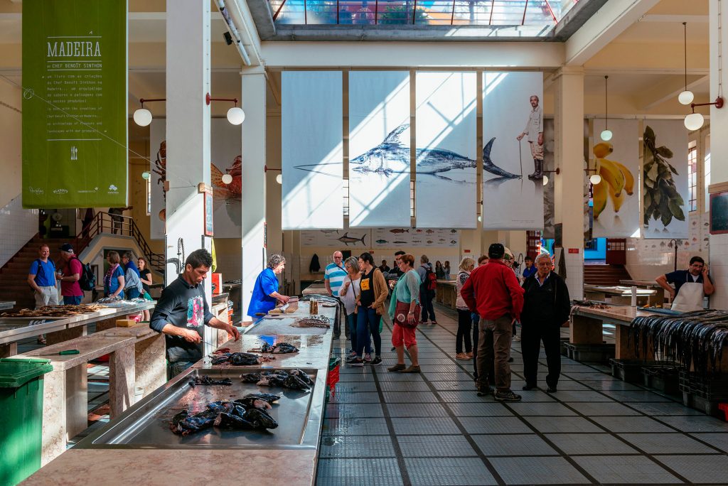 Pescadería del Mercado dos Lavradores, Funchal.