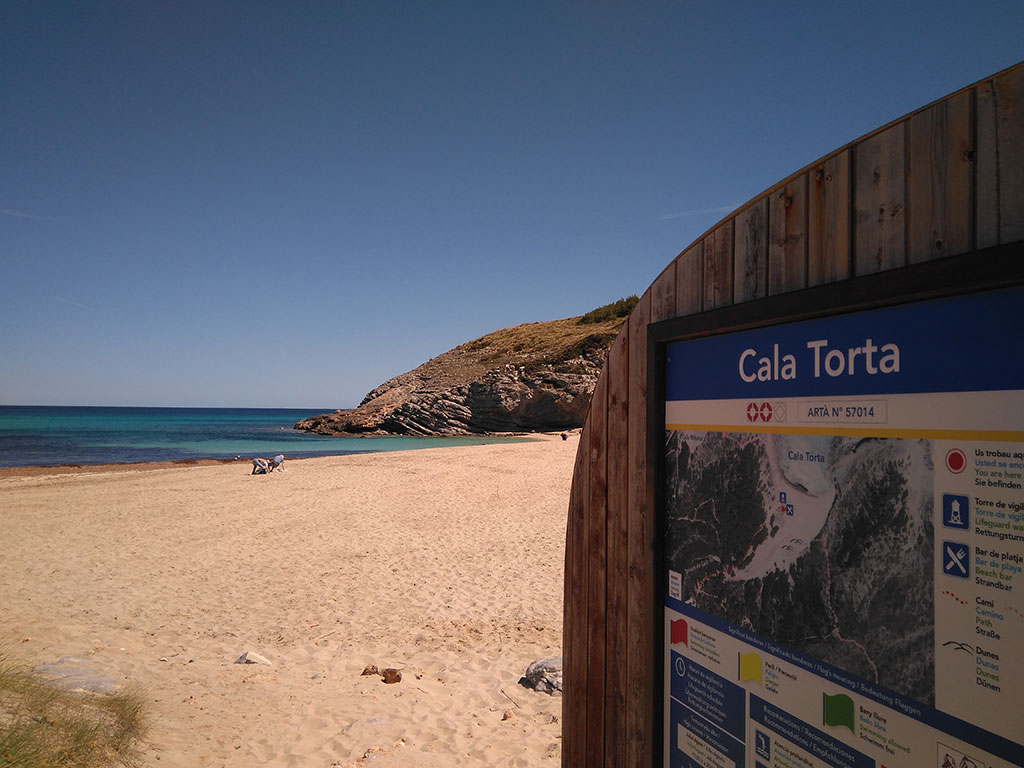 Cala Torta en Mallorca, Baleares