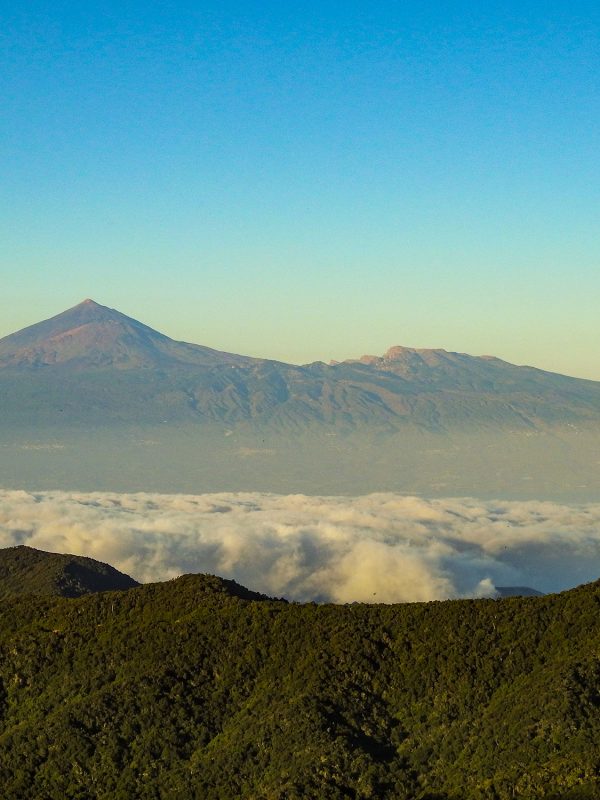 El teide desde Alto de Garajonay