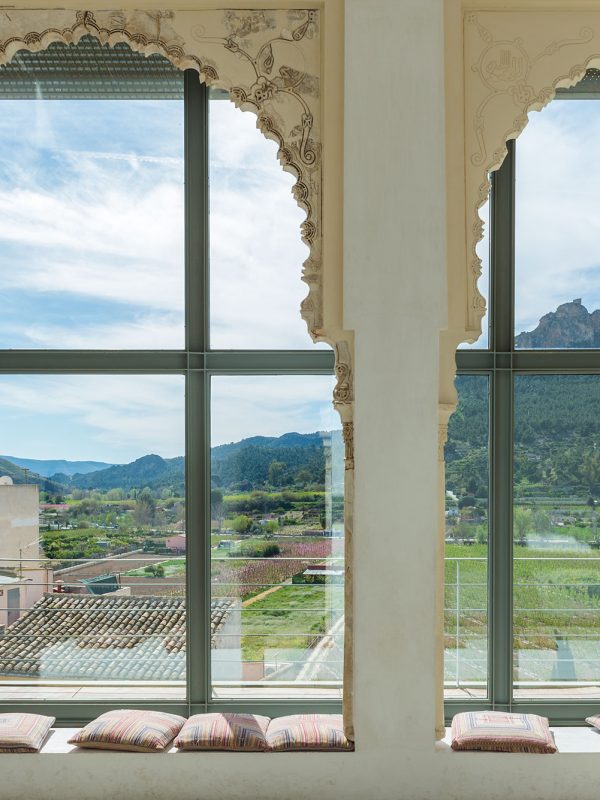 Vista desde interior del museo de Siyasa