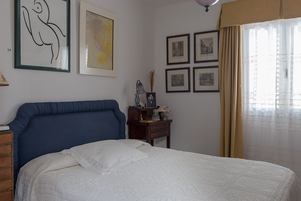 Dormitorio de José Saramago en su casa de Lanzarote