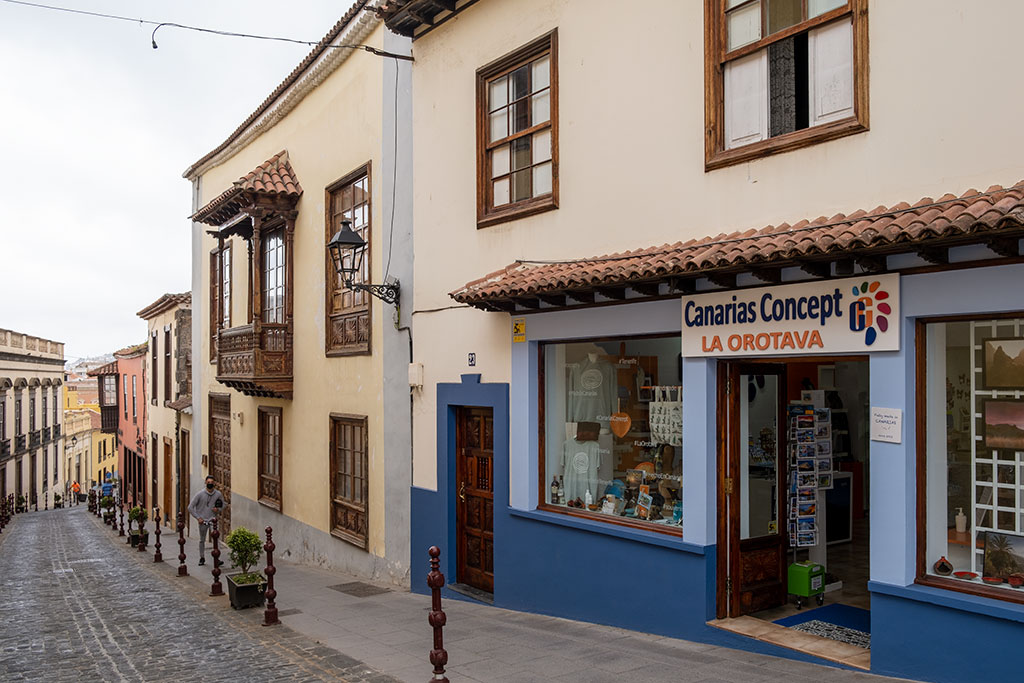 Tienda de artesanía en La Orotava