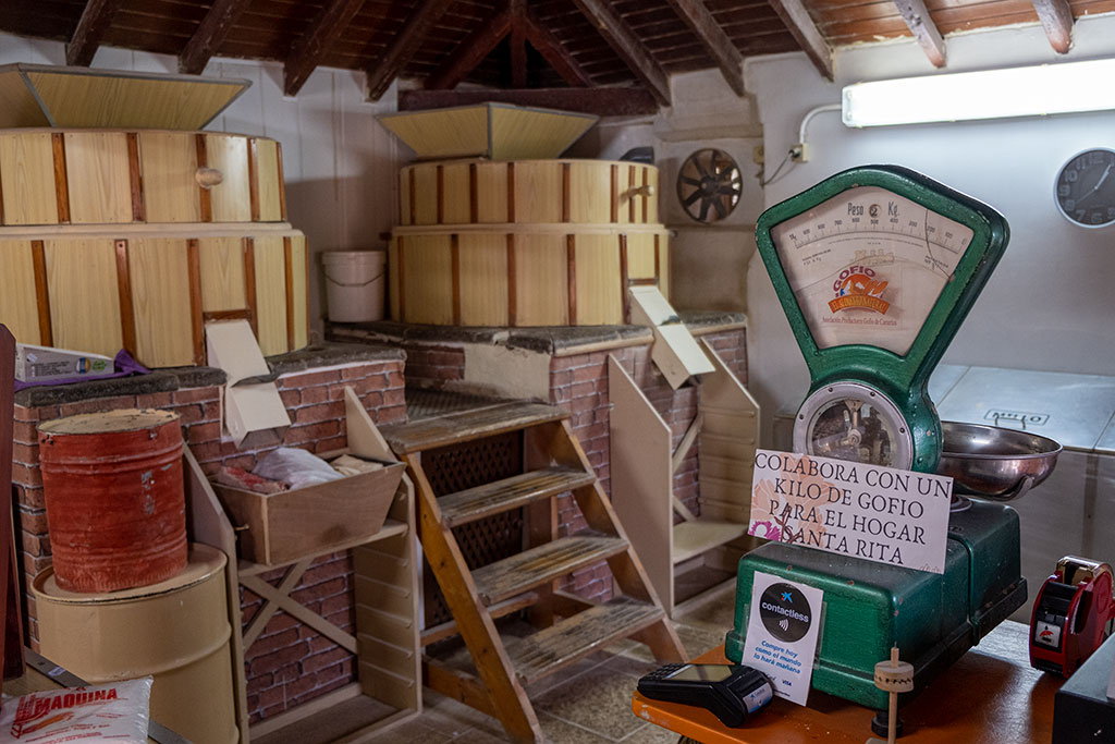 Molino de gofio La Máquina, artesanía en La Orotava