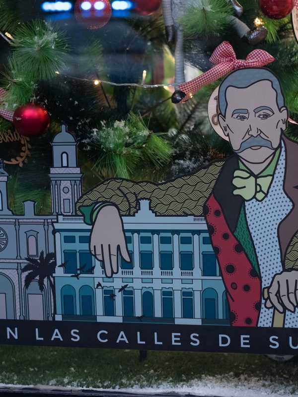 Benito Pérez Galdós en escaparate