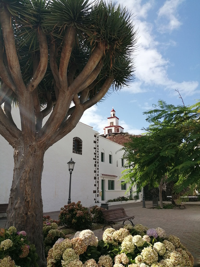 Iglesia de La candelaria localización serie Hierro