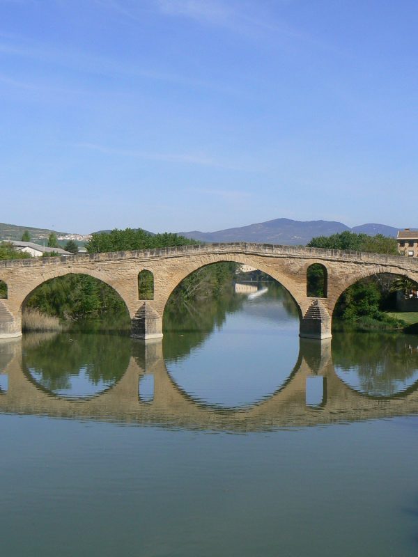 Puente de la reina Camino de Santiago