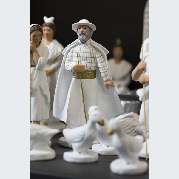 Santons, mercadillo de Navidad Francia