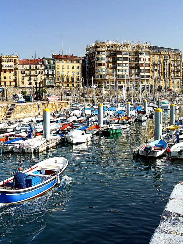 Puerto viejo de San sebastián