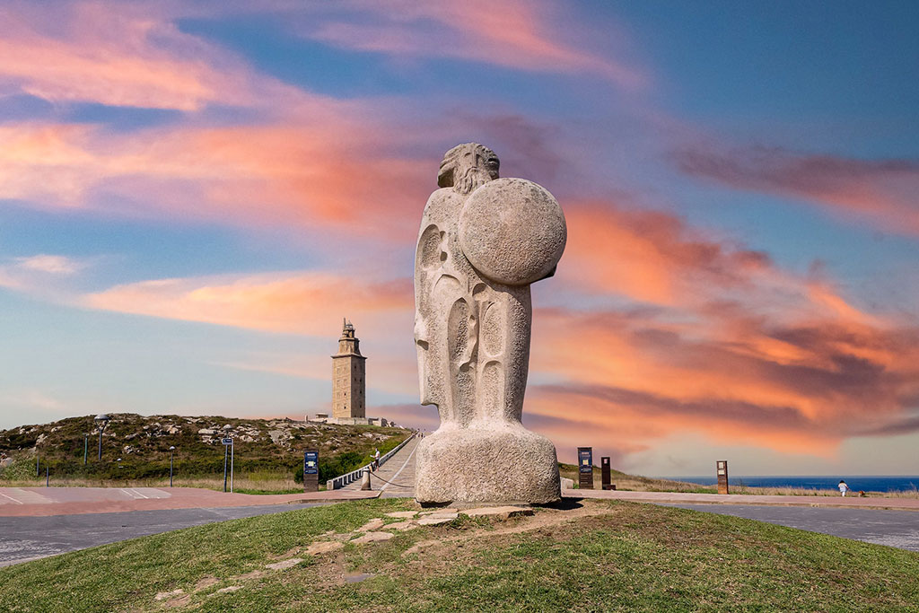 Escultura de Hércules, A Coruña