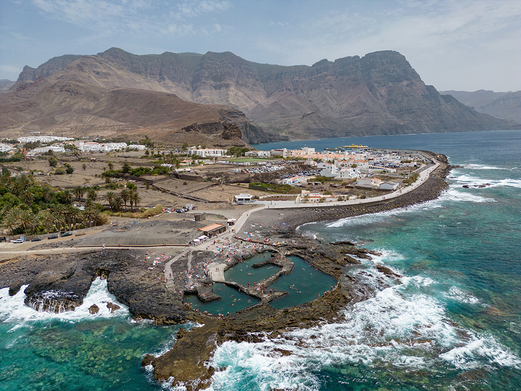 Agaete, costa norte de gran canaria